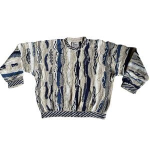 Vintage Coogi Classic Men's Multicolor Sweater Made in Australia Size Small
